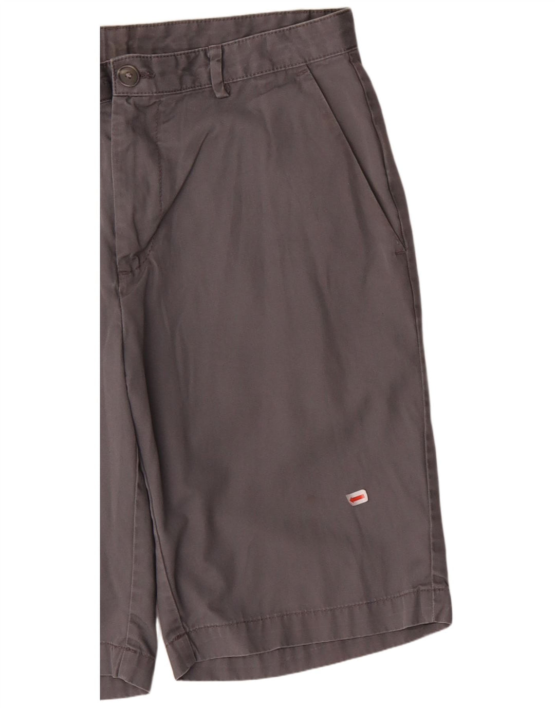 CALVIN KLEIN Pantalones cortos chinos para hombre W30 Algodón gris medio