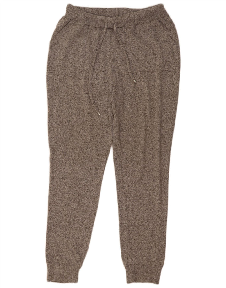 Lipsy Pantalones de chándal para mujer Joggers UK 42 Poliéster moteado en gris medio