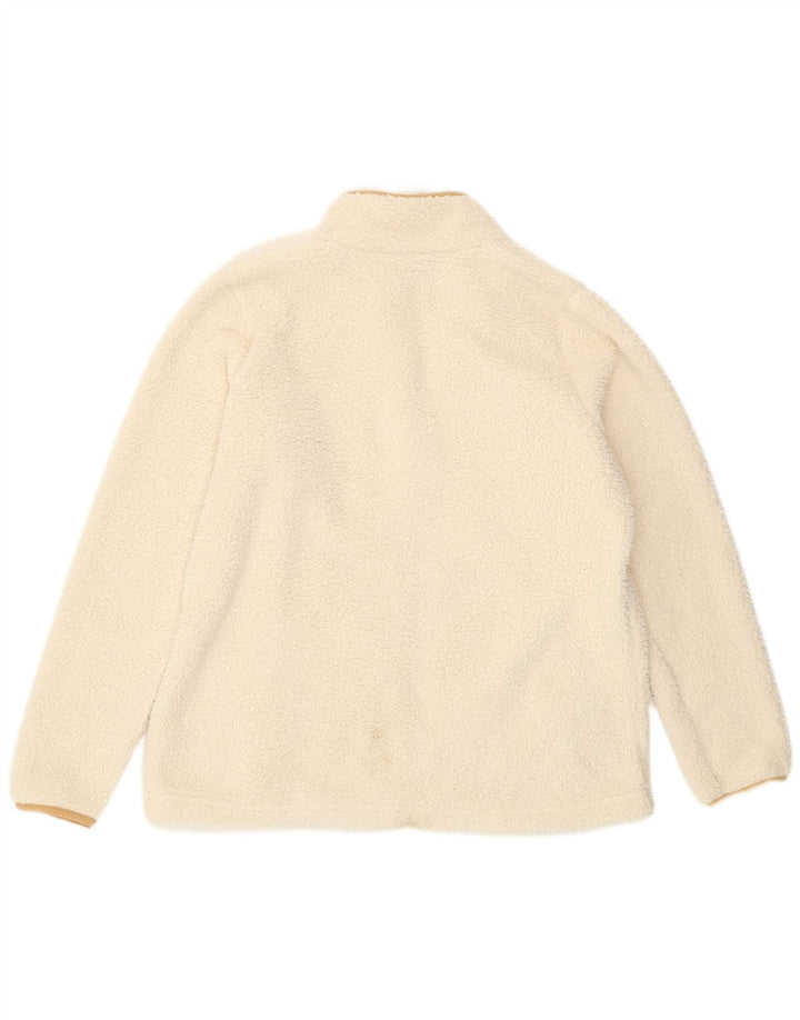 Columbia Chaqueta polar para hombre UK 40 Large Poliéster blanco