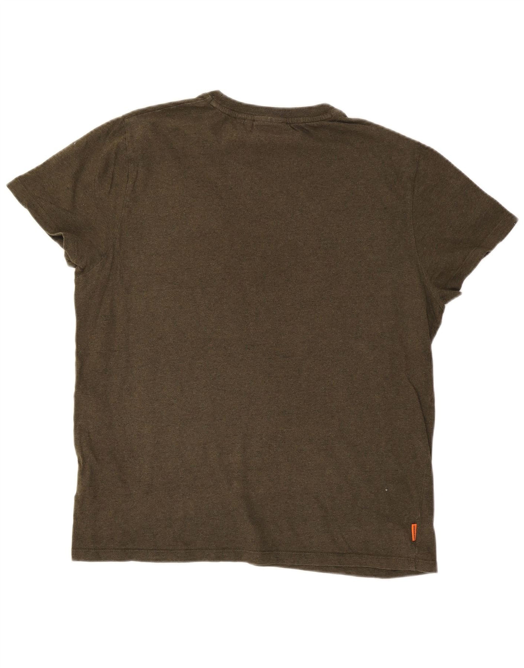 Superdry Camiseta para hombre Top 2XL Caqui Algodón