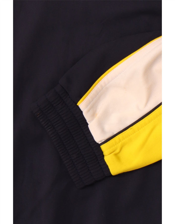 LOTTO Chaqueta de chándal para hombre Small Azul marino Colorblock Poliéster