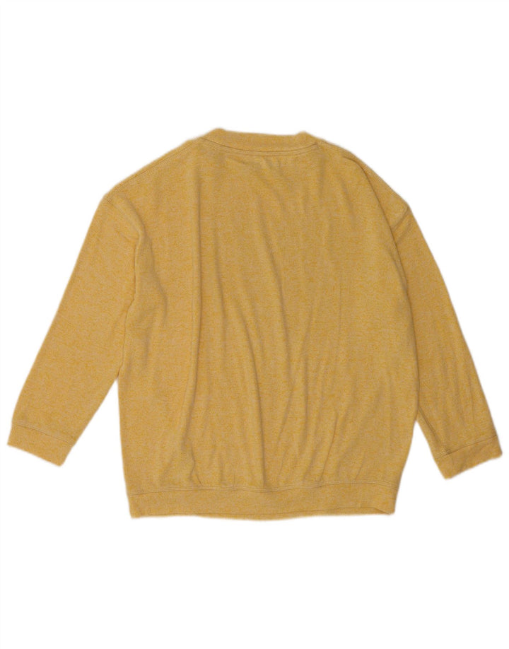 Marks & Spencer Blusa extragrande para mujer UK 10 Small Yellow Moteado