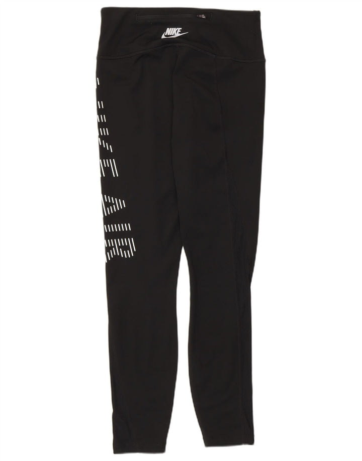 Nike Dri Fit Graphic Leggings para mujer, talla 8, color negro