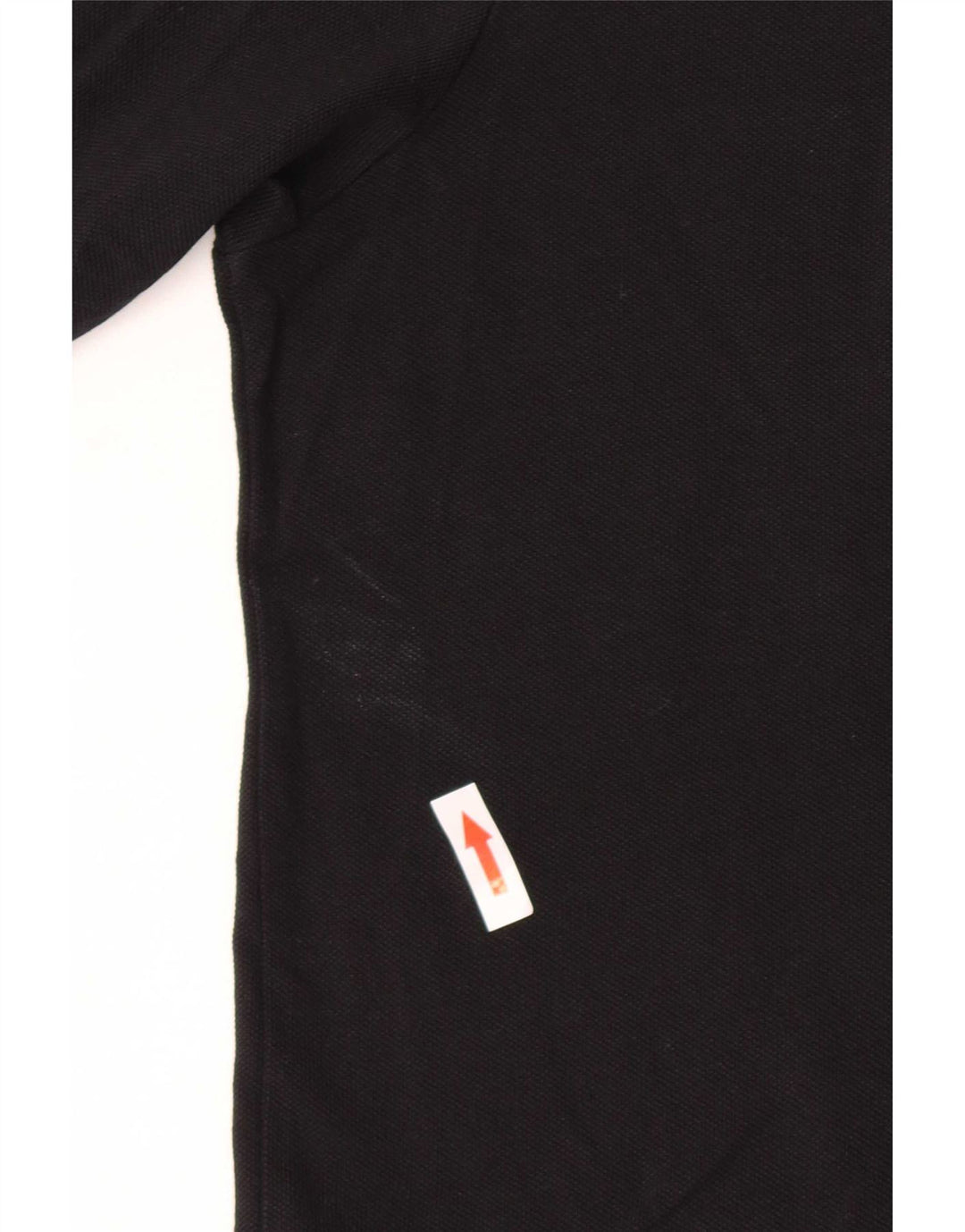 Kappa Polo Gráfico Para Hombre Pequeño Algodón Negro