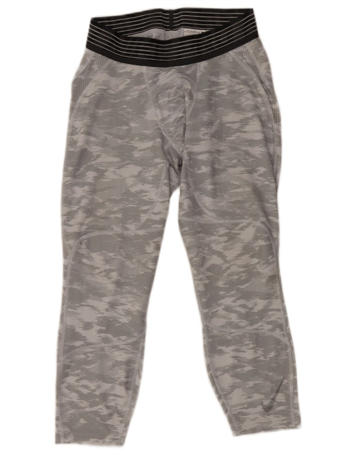 Leggings Nike Dri Fit para hombre Poliéster de camuflaje gris medio
