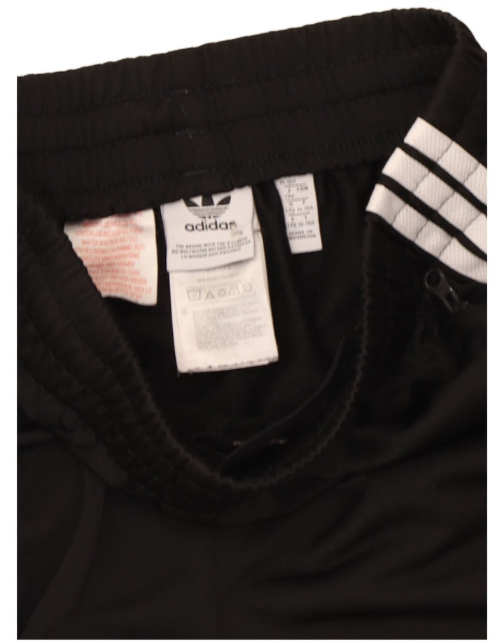 Adidas Pantalón de chándal gráfico para niño 14-15 años Negro Poliéster