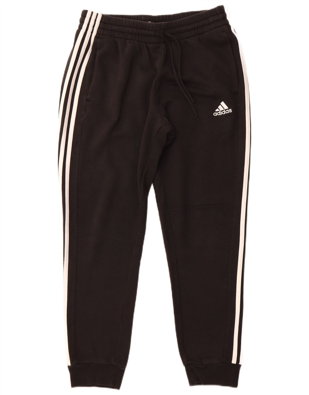 Adidas Hombre Pantalones De Chándal Joggers Grande Negro Algodón