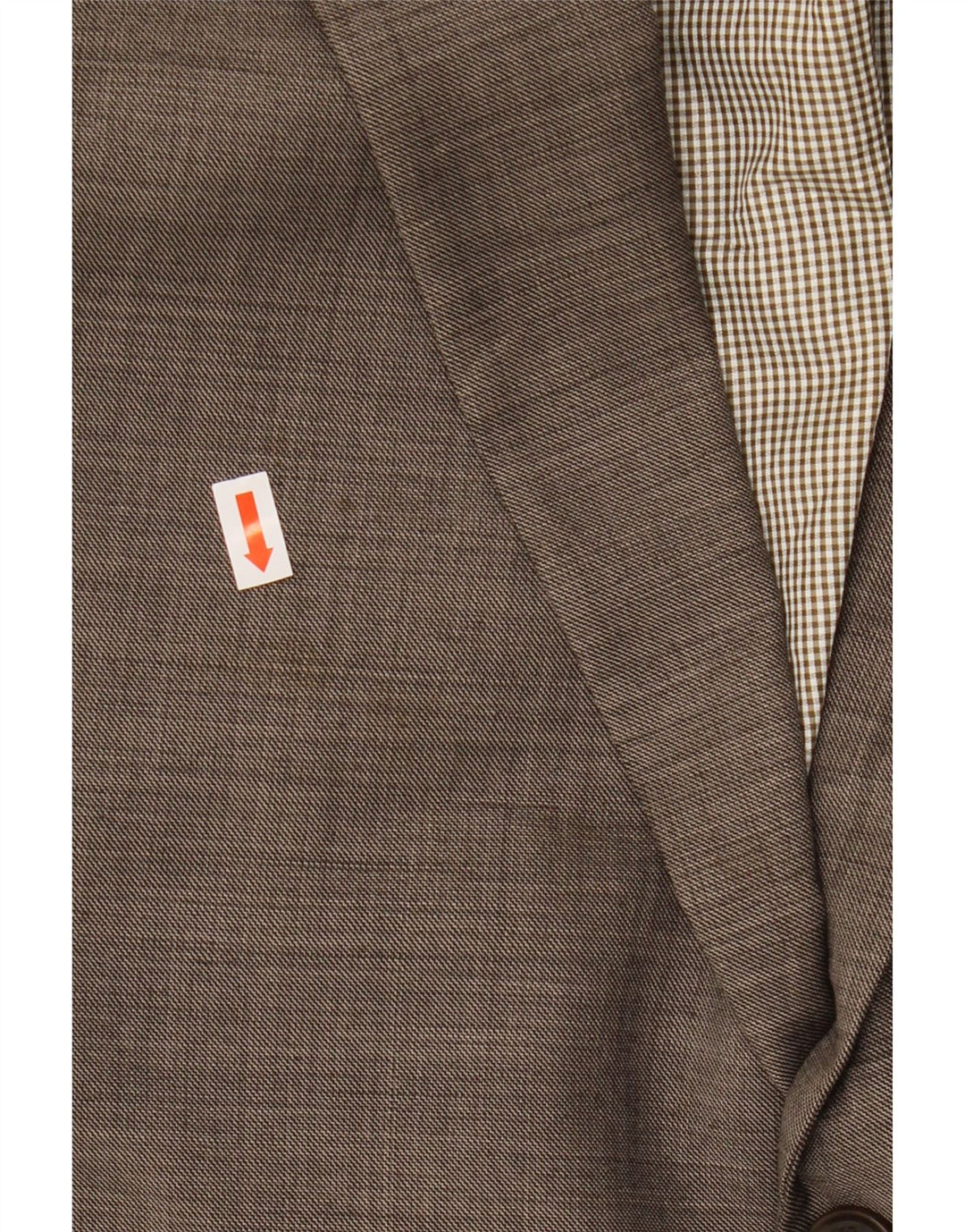 TOMMY HILFIGER Chaqueta tipo blazer de 2 botones para hombre UK 46 3XL Lana gris