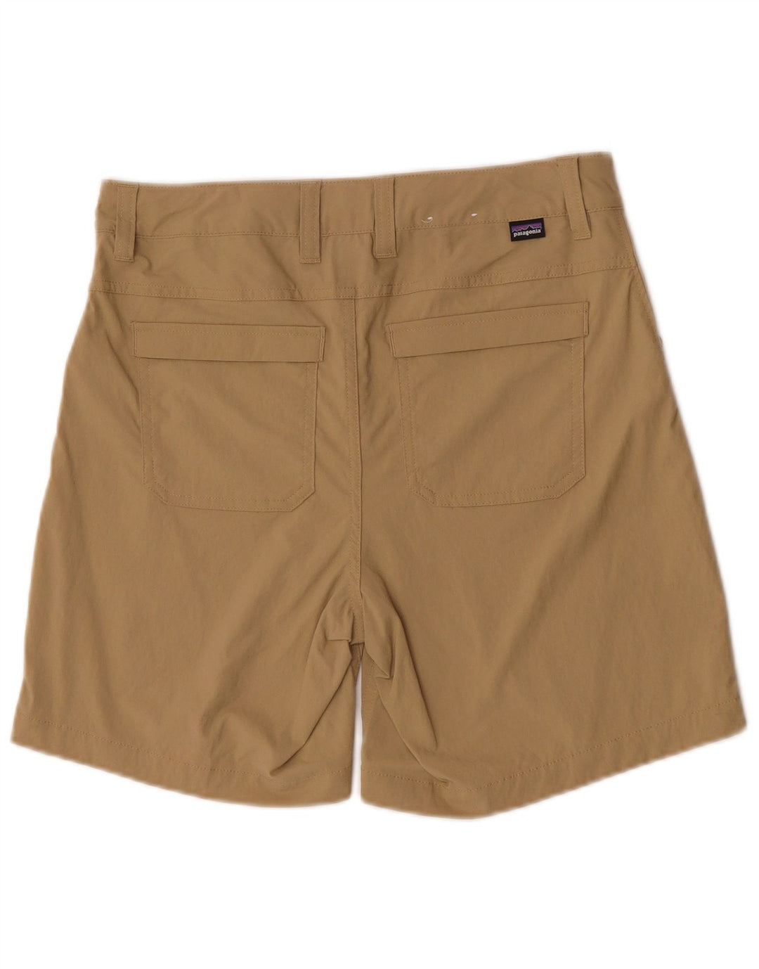 Patagonia - Pantalones cortos casuales para mujer US 6 mediano W29 nailon beige