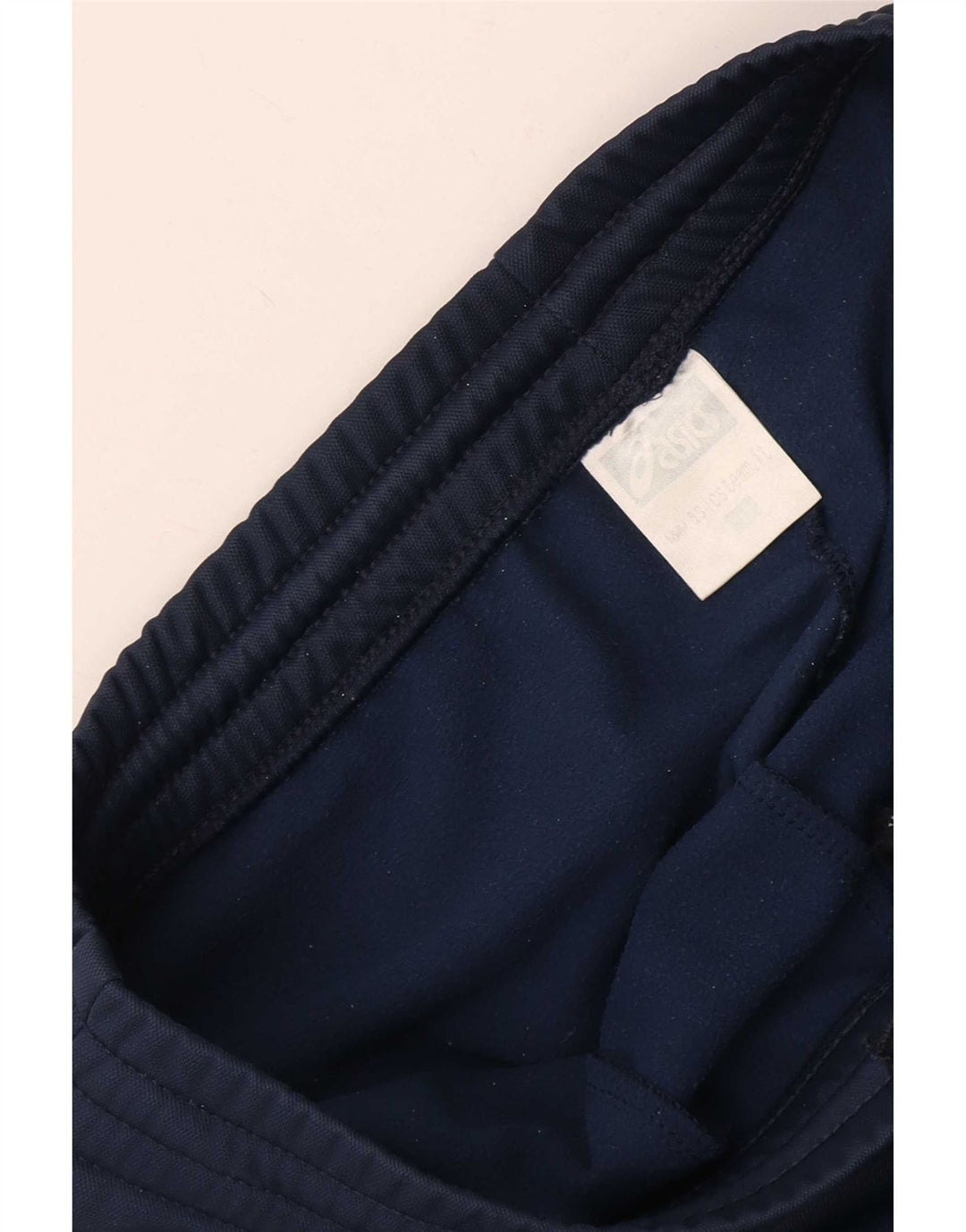 Pantalón Chándal Asics Mujer Grande Azul Marino Poliéster Deportivo