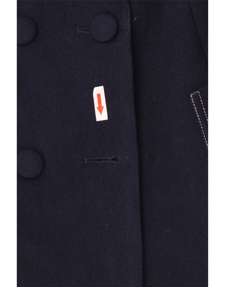 Chaqueta tipo blazer con doble botonadura para mujer Sisley IT 46 Large Azul marino