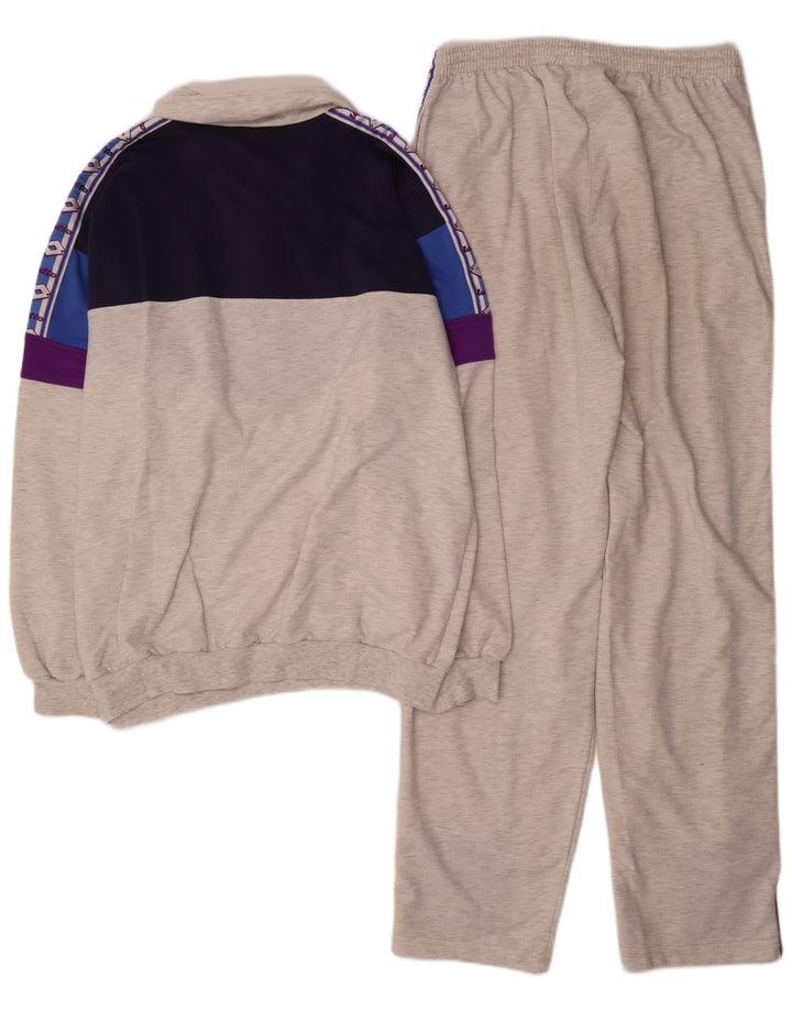 Lotto Chándal Completo Gráfico Hombre XL Poliéster Color Block Gris