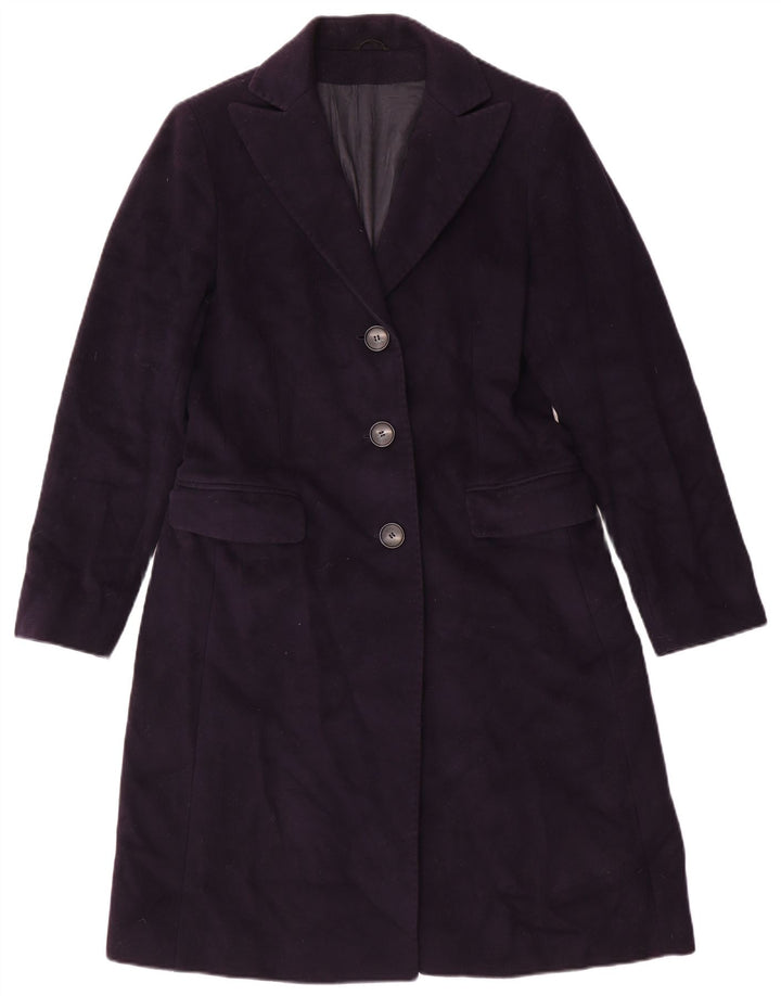 Abrigo Boggi para mujer UK 10 Small Lana azul marino