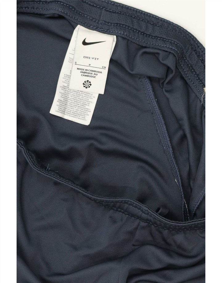 Nike - Pantalones cortos deportivos Dri Fit para hombre (talla pequeña), color azul marino, poliéster
