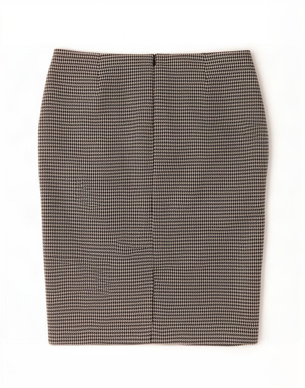 Marks & Spencer Falda lápiz para mujer UK 46 Large W34 Black Houndstooth