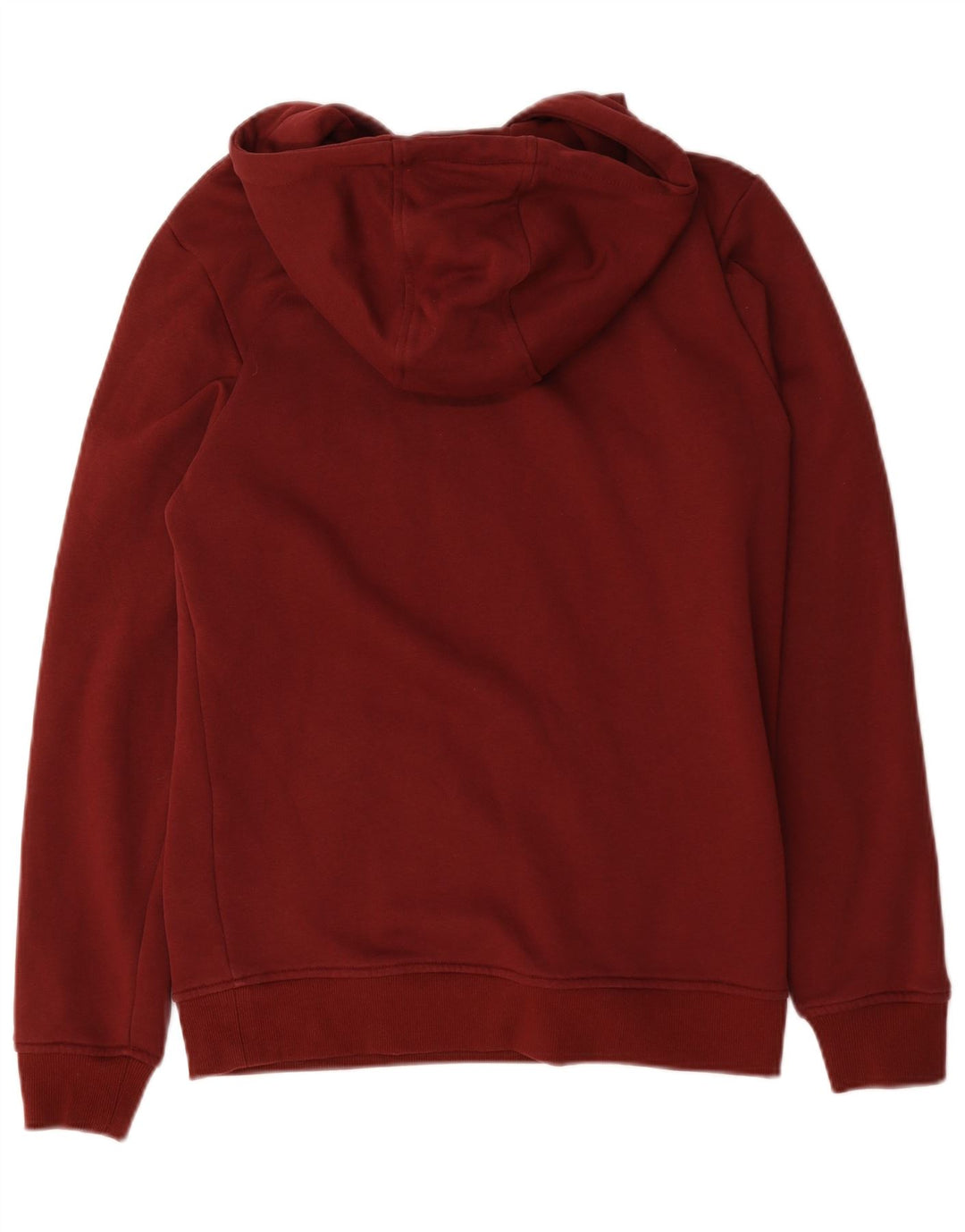 Starter Jersey con capucha para hombre, color burdeos, algodón