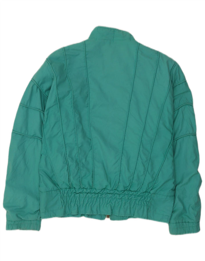 Gigi Rizzi Chaqueta Bomber Mujer IT 44 Algodón Turquesa Medio