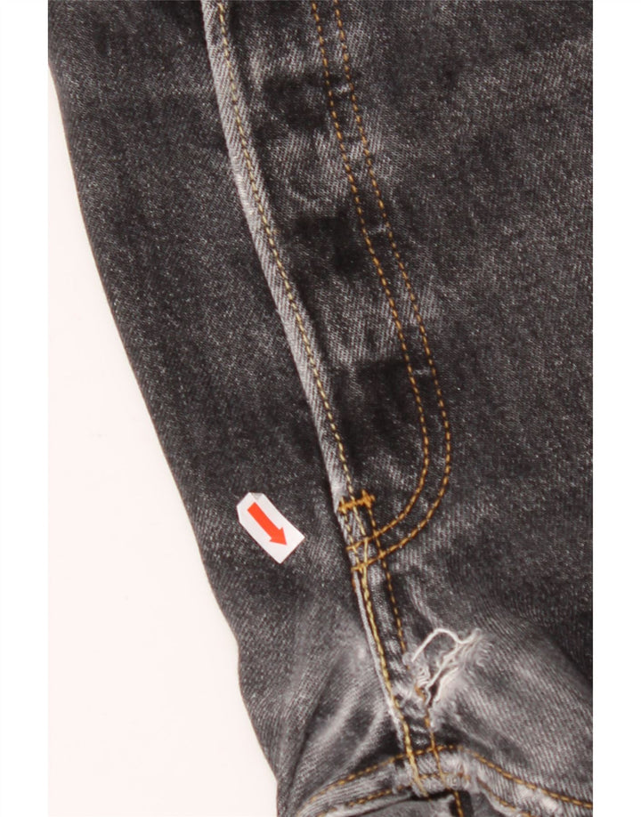 LEVI'S Jeans rectos 501 para hombre W32 L32 Algodón negro