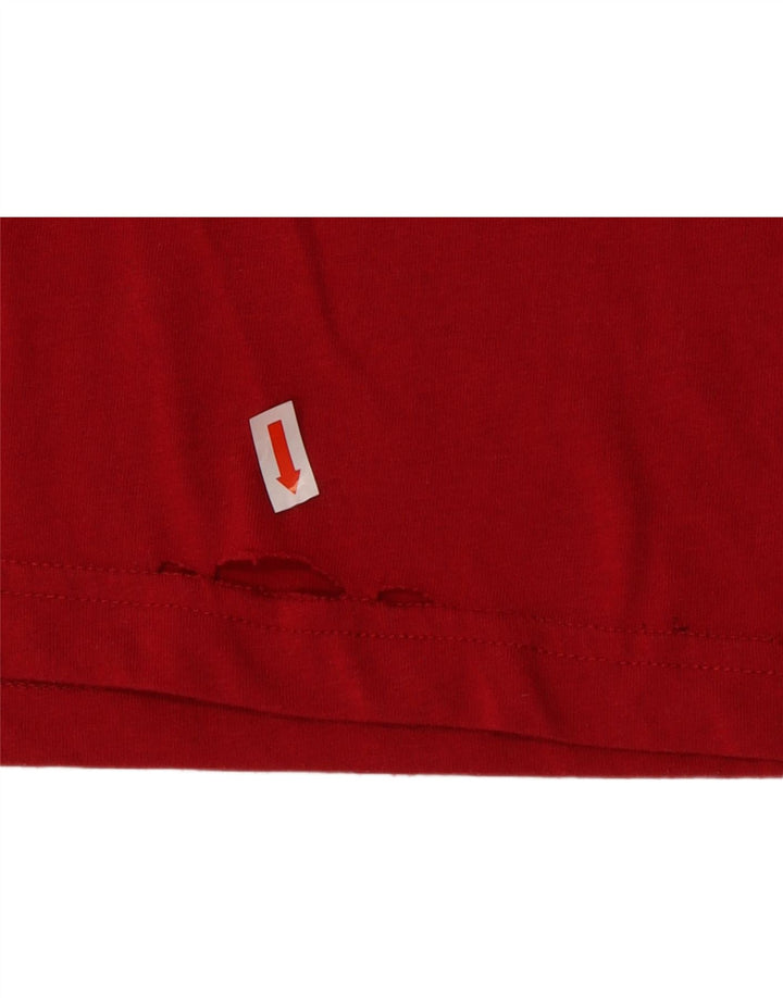 Camiseta Lyle & Scott Hombre Top Medium Rojo Poliéster