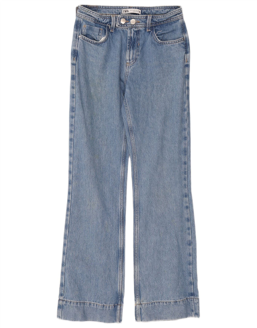 Zara Vaqueros Bootcut Mujer EU 34 2XS W24 L31 Azul