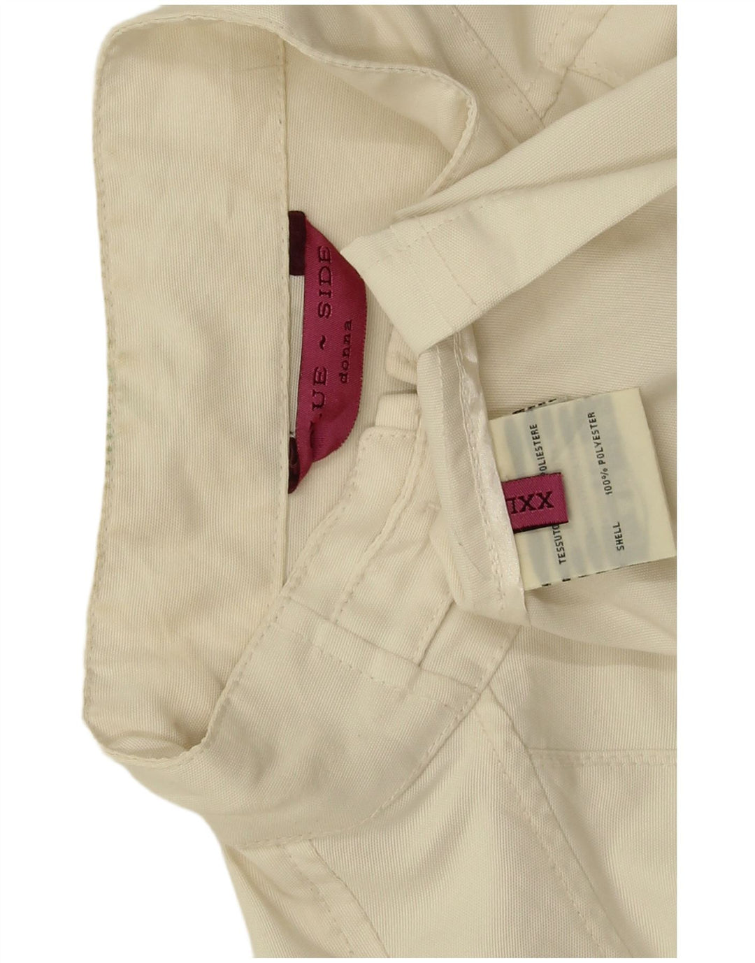 Chaqueta bomber para mujer Blue Side UK 20 2XL Poliéster blanco