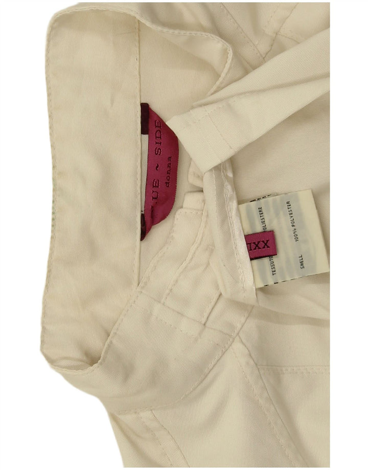 Chaqueta bomber para mujer Blue Side UK 20 2XL Poliéster blanco