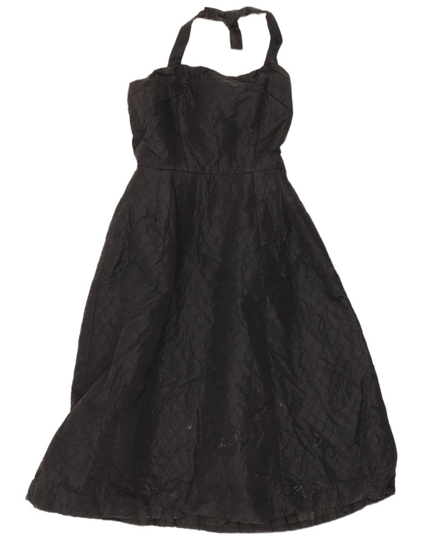 Windsmoor Vestido Halter para Mujer UK 10 Small Negro