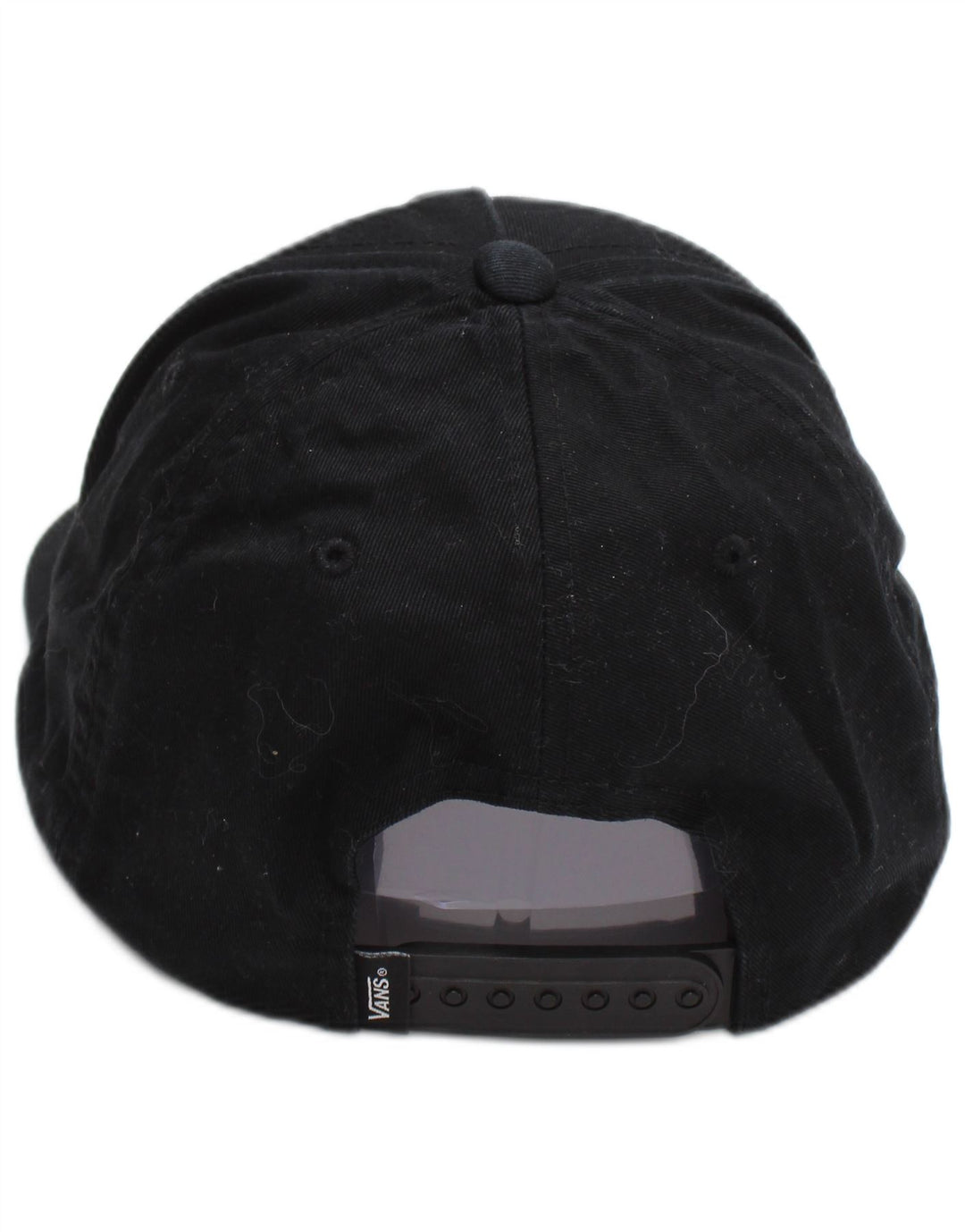 Gorra de béisbol con gráfico Vans para hombre Talla única Algodón negro