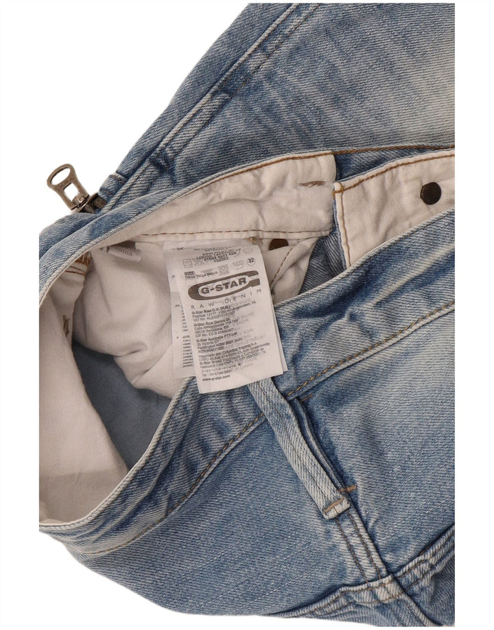 Pantalones cortos vaqueros G-Star para hombre W32 Azul medio