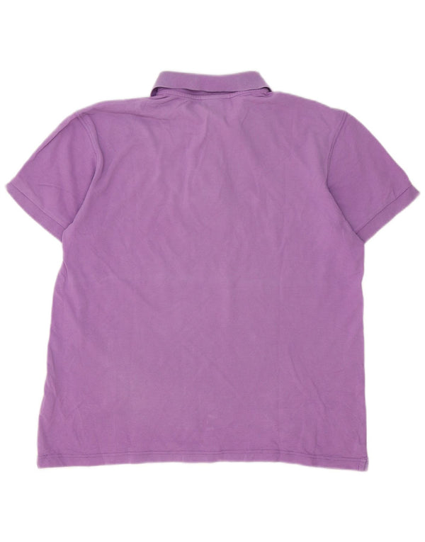 Marlboro Classics Polo Hombre Algodón Púrpura Medio