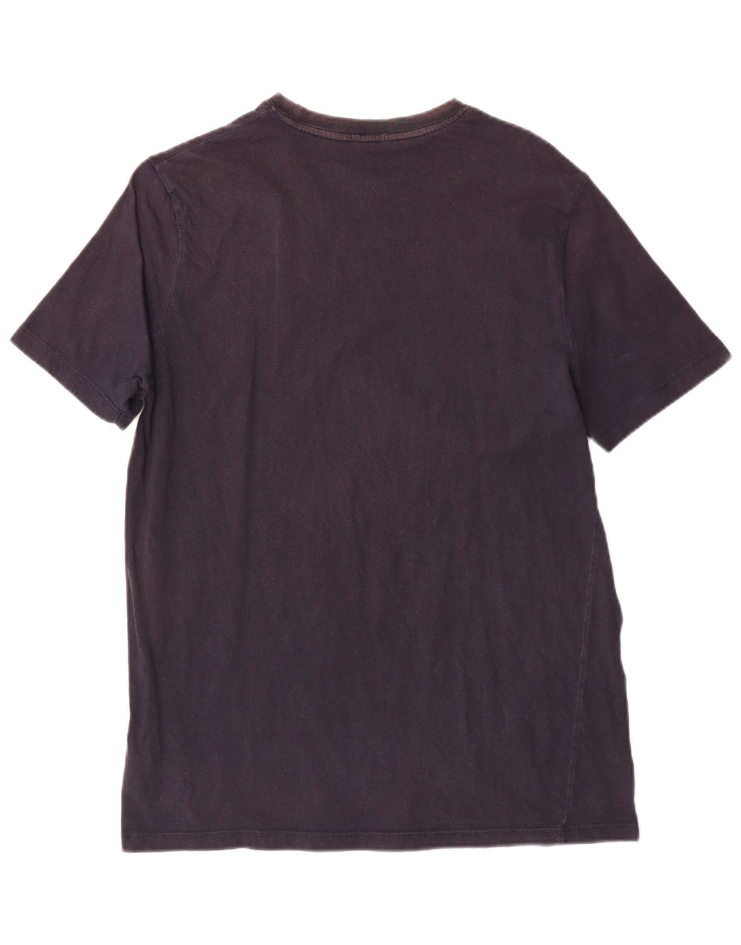 Guess Mens Regular Graphic Camiseta Top Grande Azul Marino Algodón