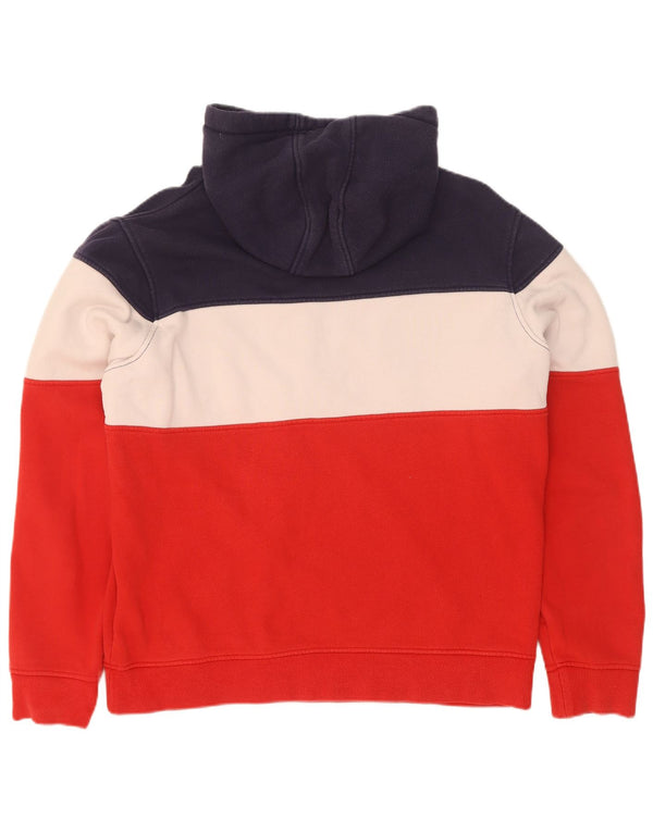 Fila Hombre Graphic Hoodie Jumper Medium Multicolor Colorblock Algodón