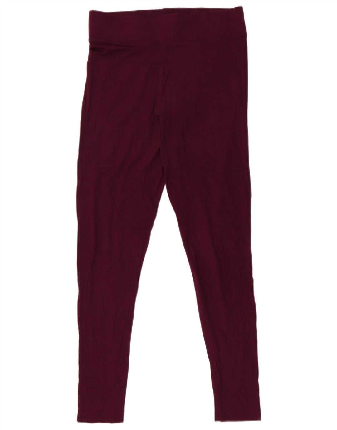 Marks & Spencer Leggings para mujer UK 10 Small Borgoña Viscosa