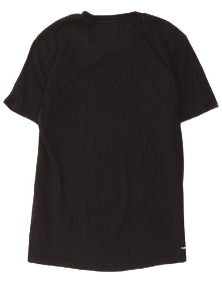 Adidas - Camiseta gráfica para hombre, talla mediana, algodón negro