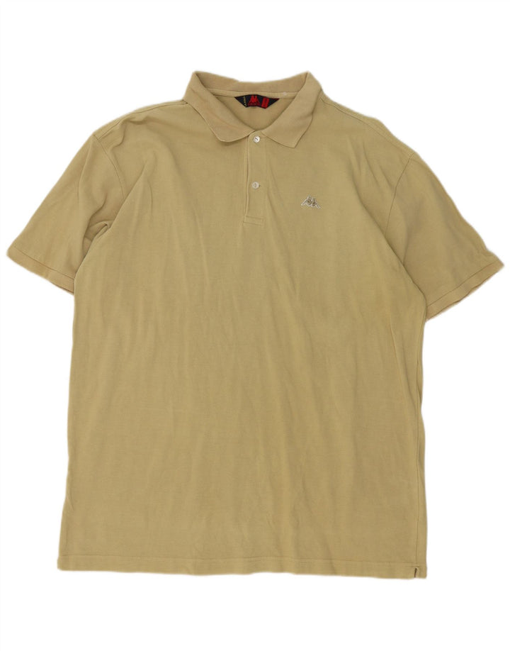 Kappa Polo Hombre 2XL Algodón Beige