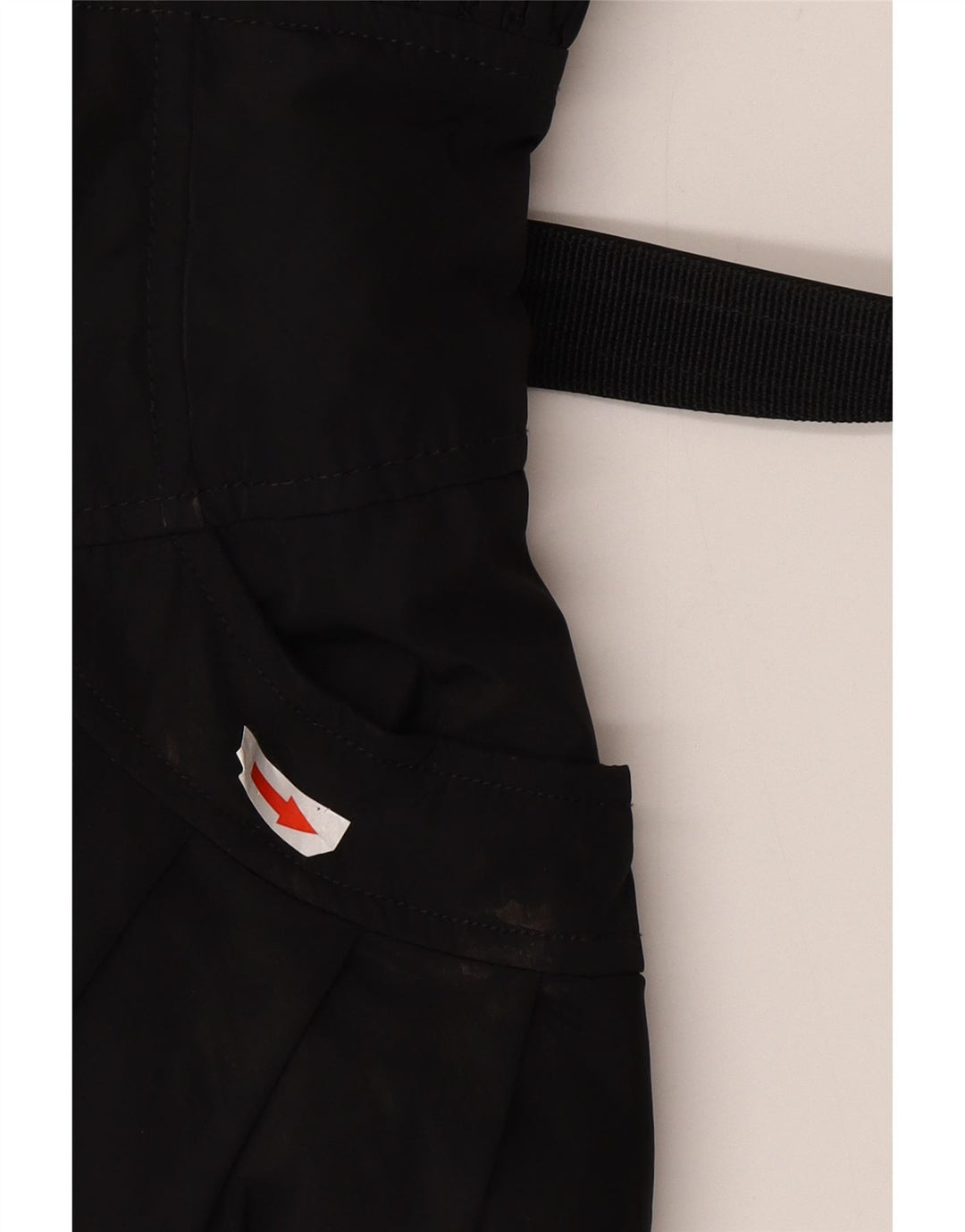 Armani Jeans Chaqueta Acolchada Corta para Mujer EU 42 Grande Poliéster Negro