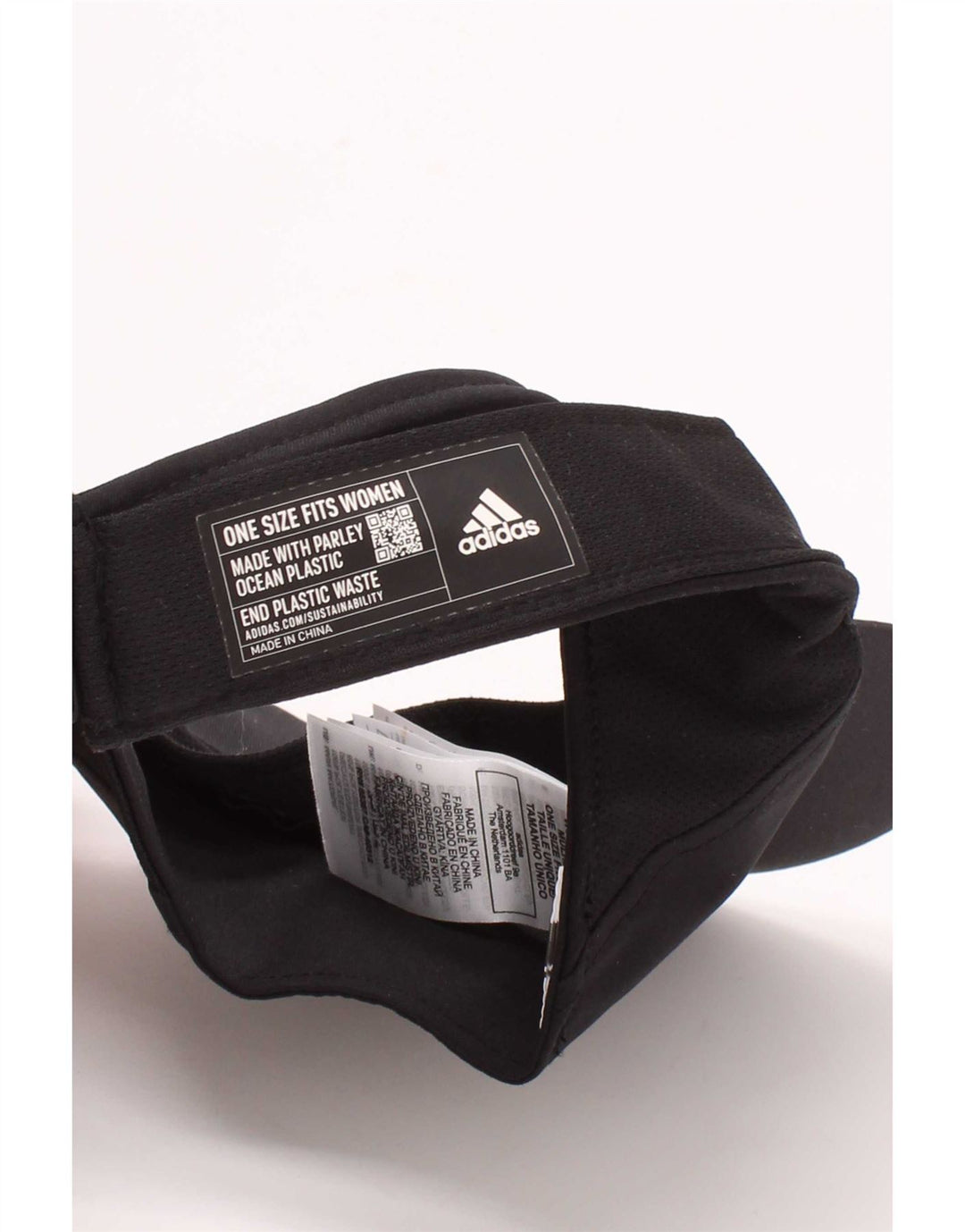 Adidas Mujer Aeroready Graphic Visor Cap Talla única Poliéster negro
