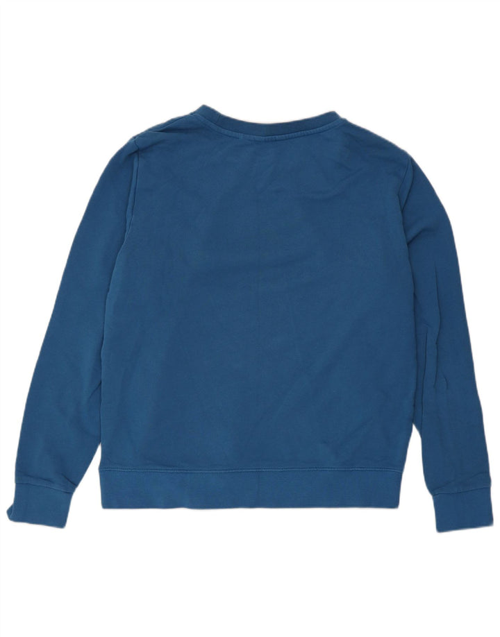 Wrangler Sudadera Gráfica para Mujer Jumper UK 44 Algodón Azul Medio