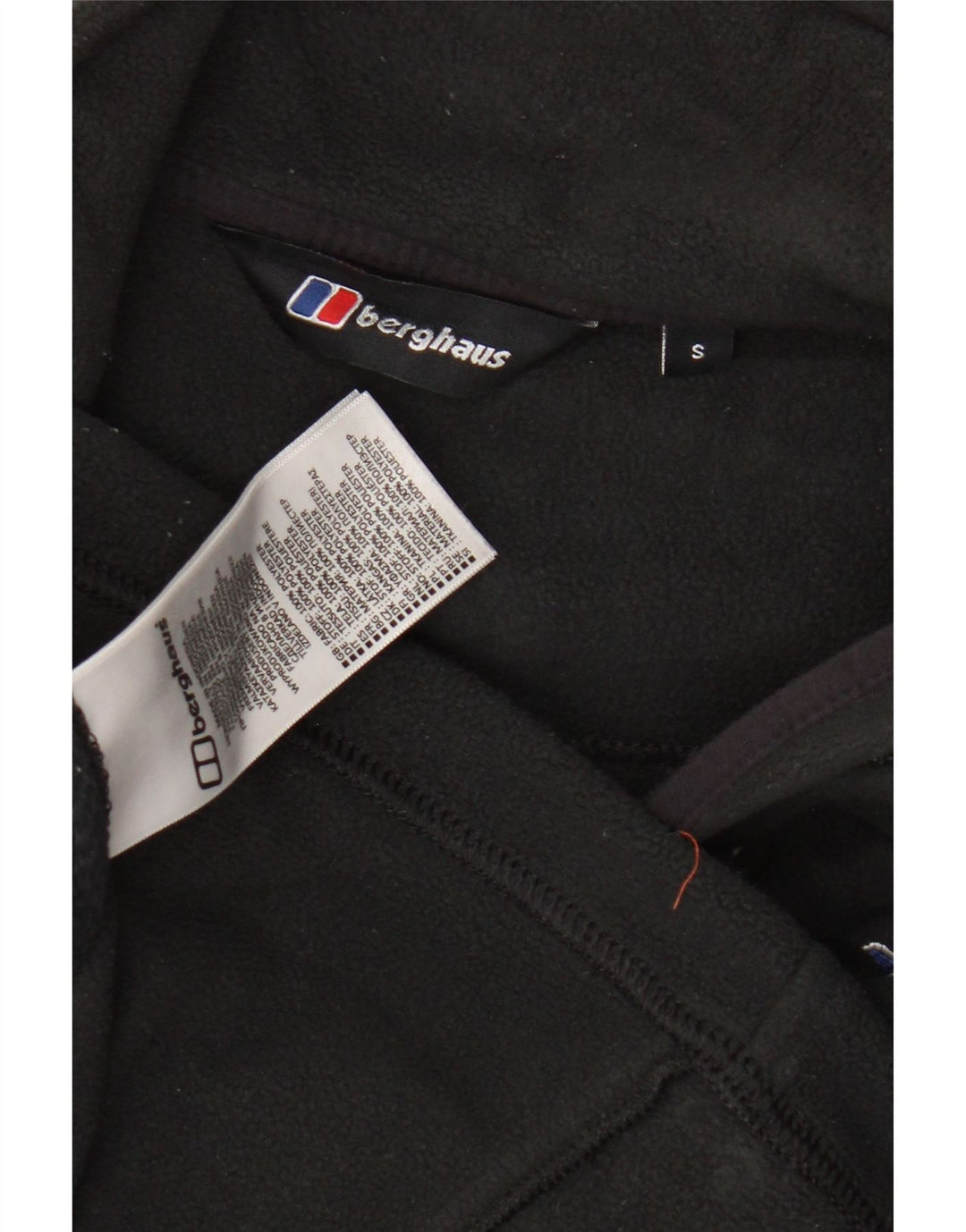 Berghaus Chaleco polar para hombre UK 36 Small Poliéster negro