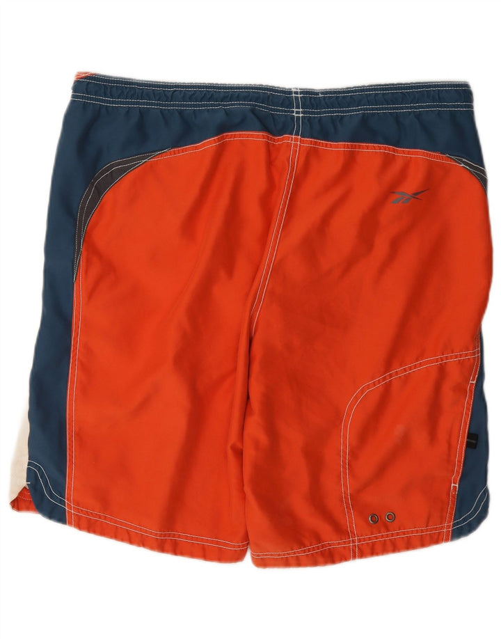 Bañador Reebok Hombre Graphic Graphic Naranja Medio Colorblock Poliéster