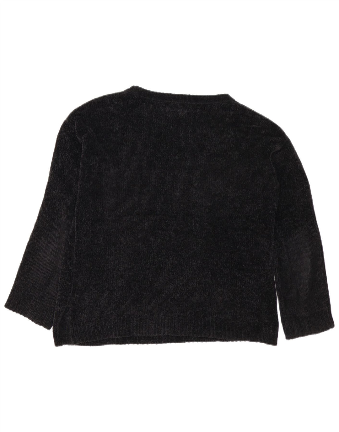 VOLCOM Suéter de gran tamaño con cuello barco para mujer US 0/2 XS Lana negra