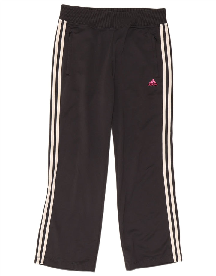 Adidas Pantalones de chándal para mujer UK 44 Poliéster gris medio