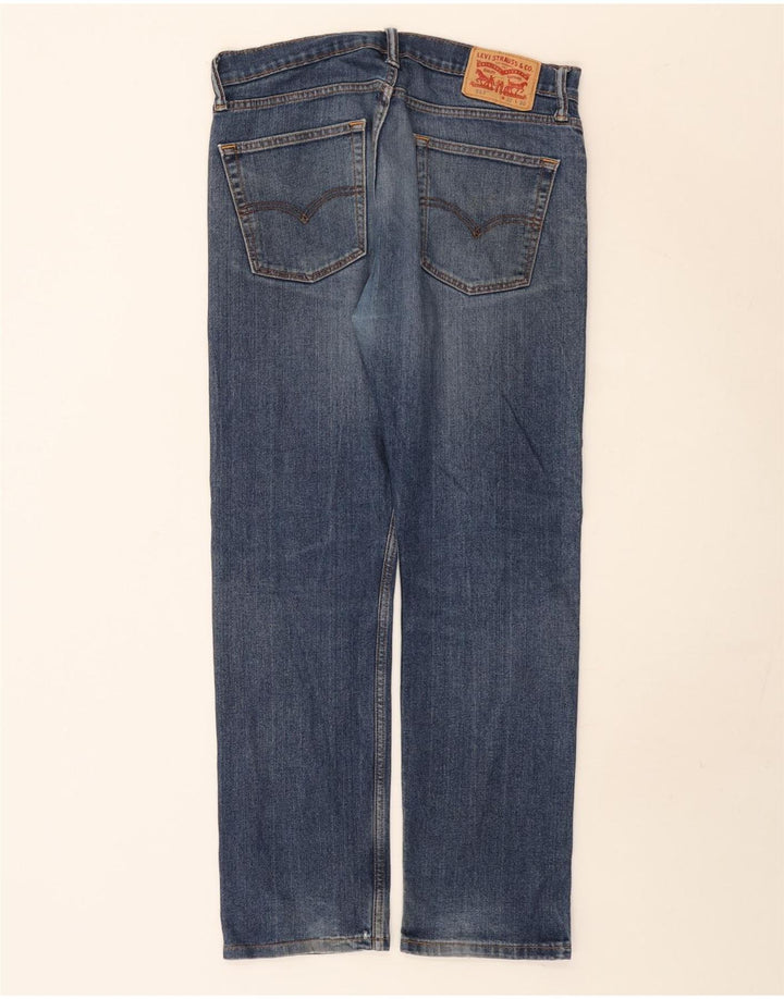 Levi's Hombre 513 Vaqueros Rectos W32 L30 Algodón Azul