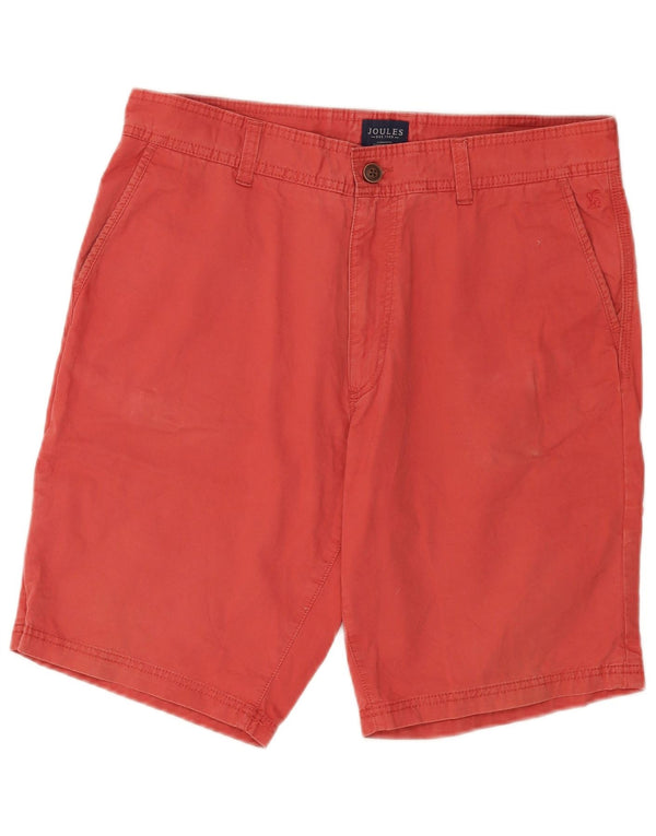 Pantalones cortos chinos Joules para hombre W34 Large Red Cotton