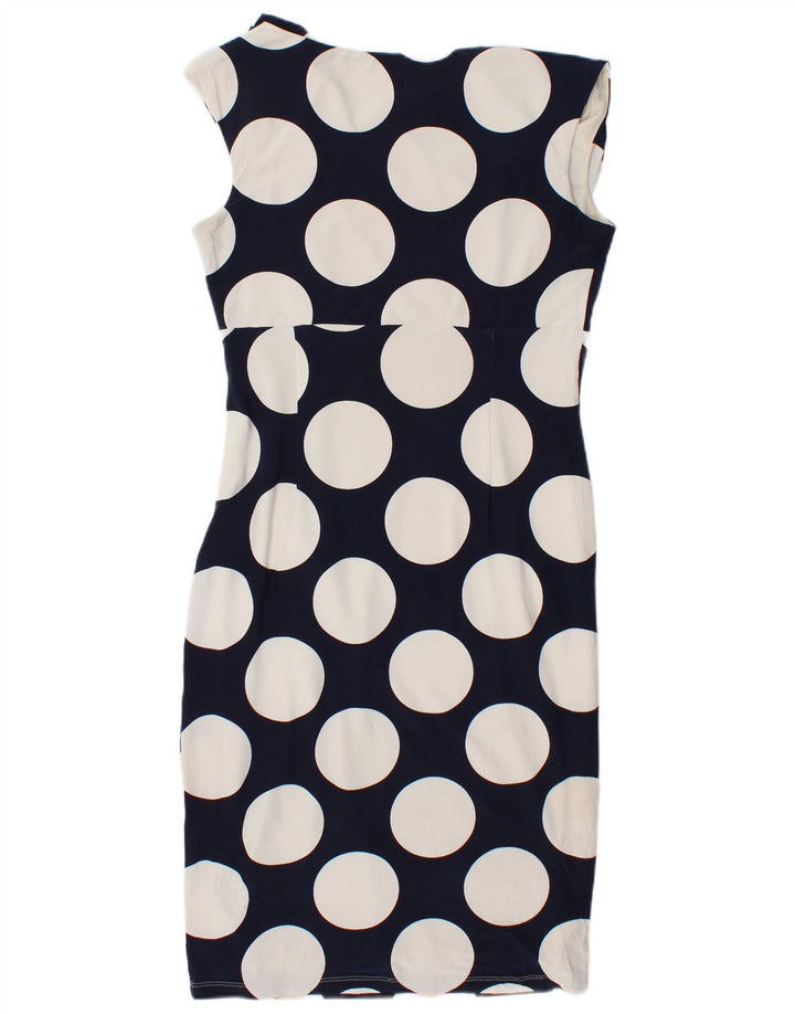 Vestido ajustado para mujer Phase Eight UK 40 Medio azul marino con lunares
