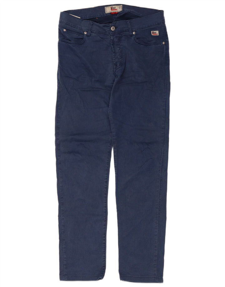 Roy Rogers Vaqueros ajustados para hombre W33 L30 Algodón azul marino