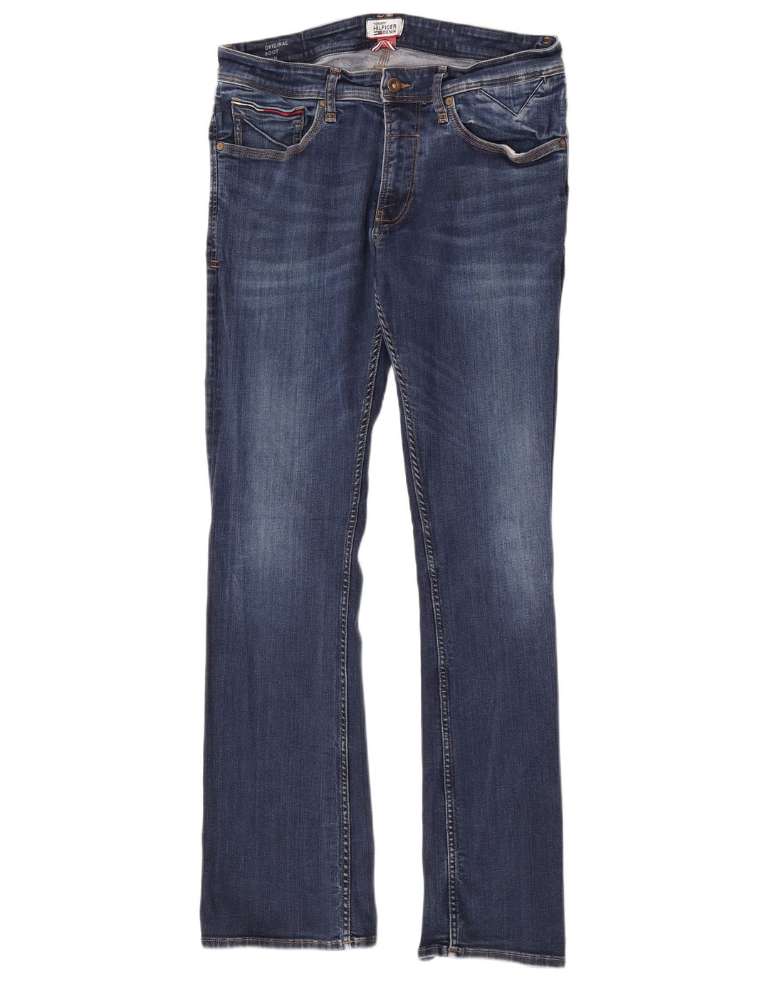 Tommy Hilfiger Jeans Ryan Bootcut para hombre W34 L34 Algodón azul