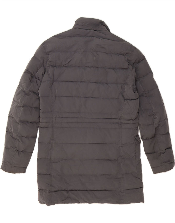 MASSIMO DUTTI Mens Padded Jacket UK 38 Medium Grey Polyester Vintage Massimo Dutti and Second-Hand Massimo Dutti from Messina Hembry 