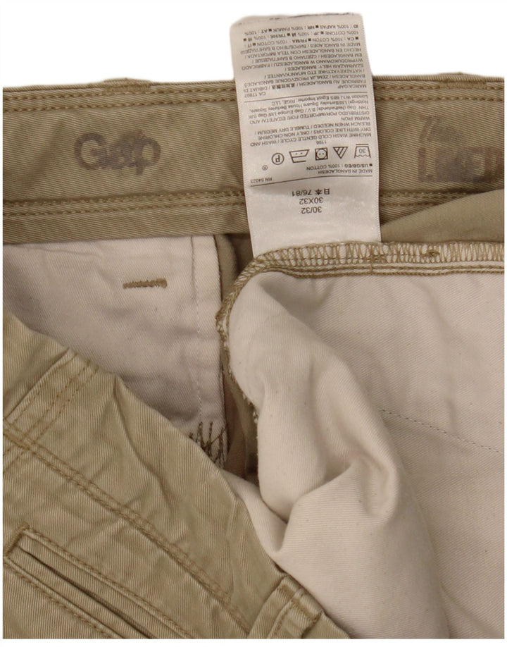 Pantalones cortos chinos Gap para hombre W30 Algodón caqui mediano