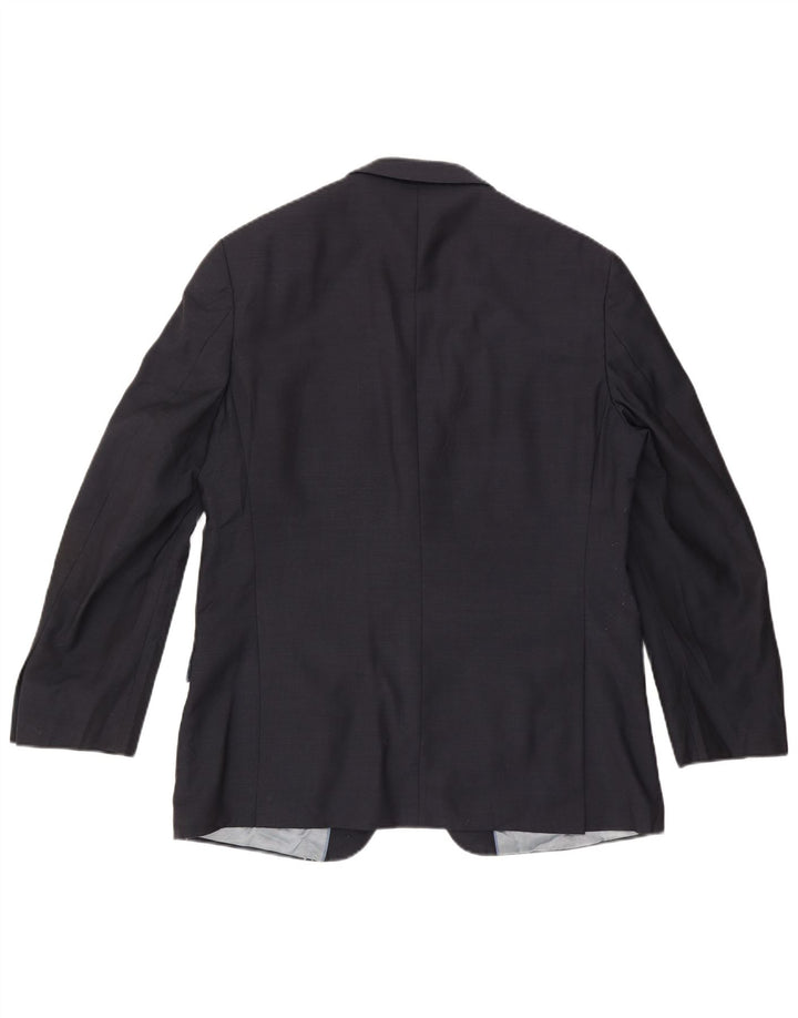 Marks & Spencer Chaqueta tipo blazer de 2 botones para hombre UK 38 Medium Azul marino